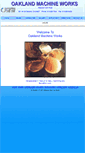 Mobile Screenshot of oaklandmachineworks.com